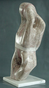 "Ukei" Sculpture - Available (translation: Leaning to the Right)
