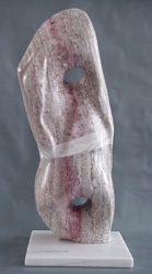 "Ukei" Sculpture - Available (translation: Leaning to the Right)